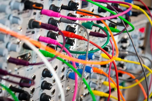 a set of cables interconnected