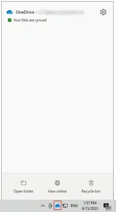 SharePoint sync app icon